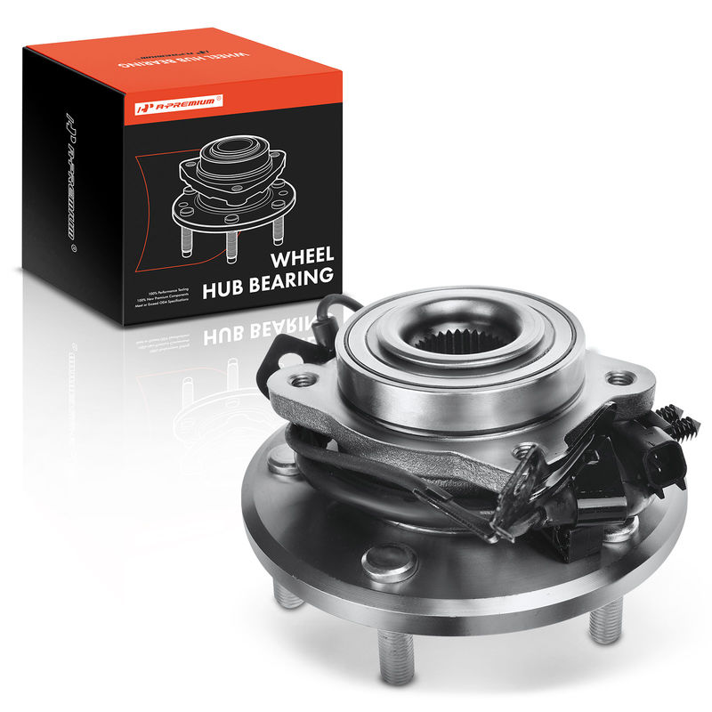 Rear Passenger Wheel Bearing & Hub Assembly with ABS Sensor for Dodge Journey L4 2.4L