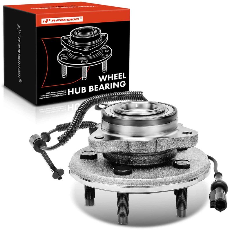 Front Driver or Passenger Wheel Bearing & Hub Assembly with ABS for Ford Explorer 2006-2010