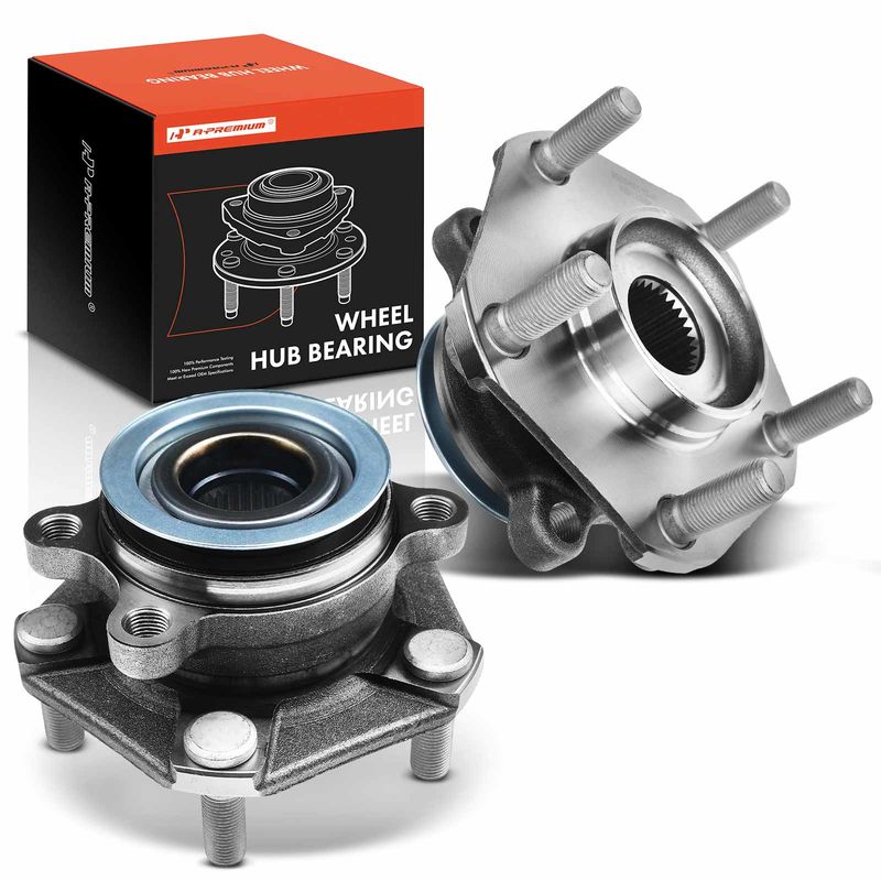 2x Front Wheel Bearing & Hub Assembly for Nissan Sentra NV200 2013-2019 Leaf