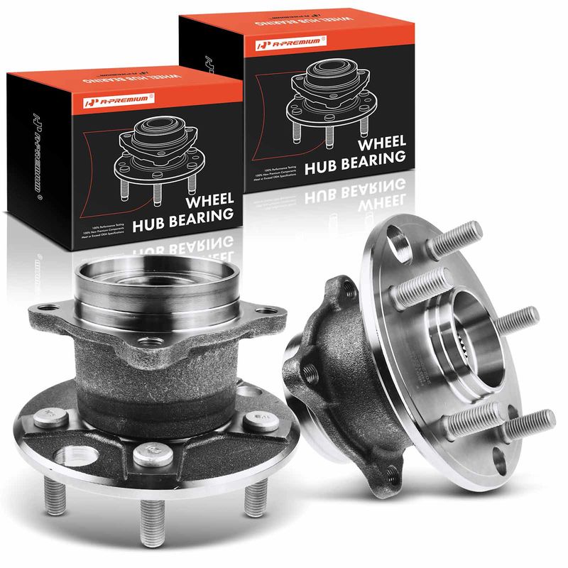 2x Rear Wheel Bearing & Hub Assembly for Lexus LS430 2001-2006 V8 4.3L