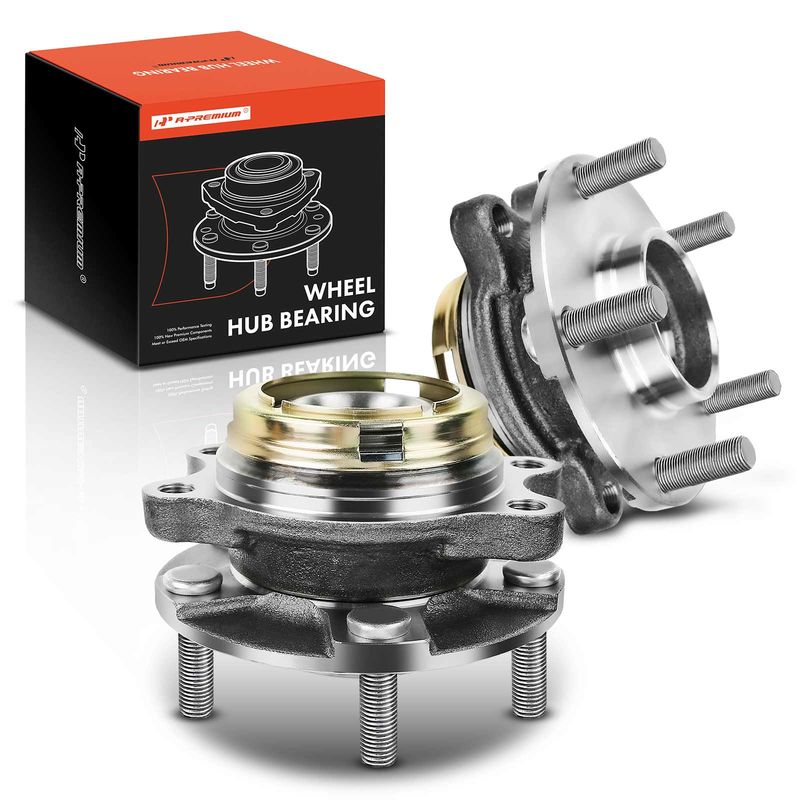 2x Front Wheel Bearing & Hub Assembly for Nissan Murano 03-07 Quest 04-09
