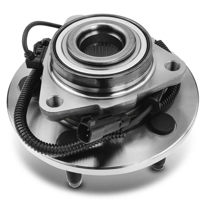 Front Driver or Passenger Wheel Bearing & Hub Assembly with ABS for Dodge Ram 1500 06-09