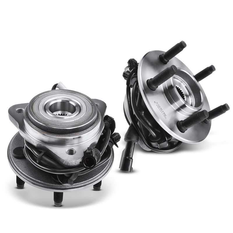 2x Front Wheel Bearing & Hub Assembly with ABS Sensor for Ford Ranger Mazda B3000 B4000