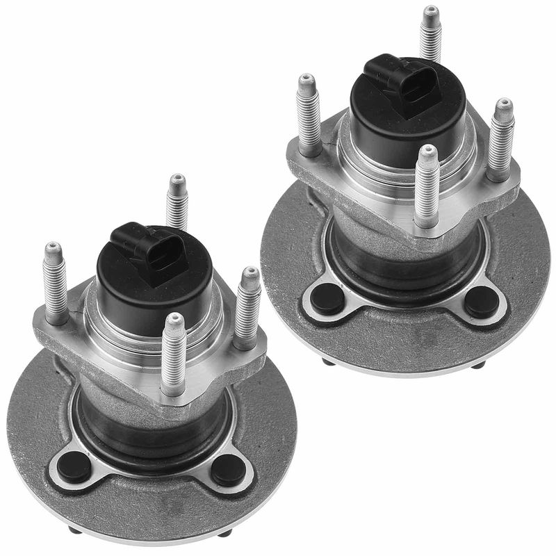 2x Rear Wheel Bearing & Hub Assembly with ABS for Chevy Cobalt Pontiac G5 Pursuit 05-06