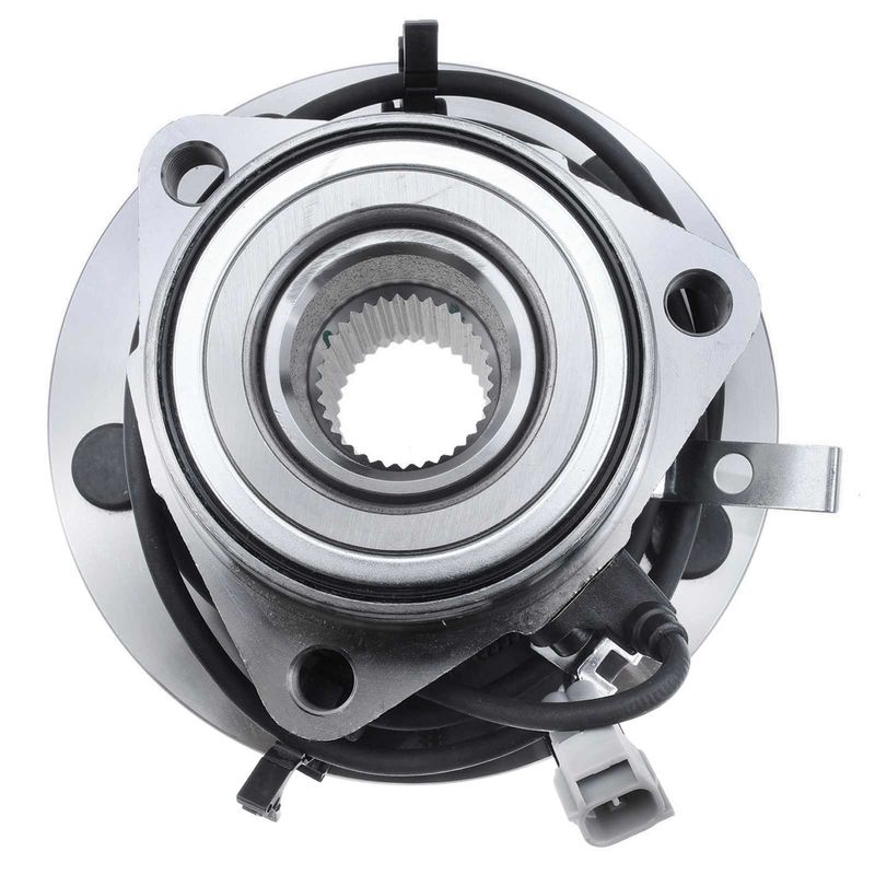 Front Driver Wheel Bearing & Hub Assembly with ABS Sensor for Dodge Ram 1500 1997-1999 4WD