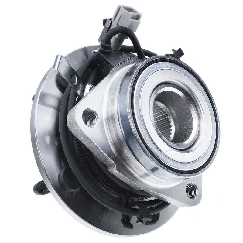 Front Driver Wheel Bearing & Hub Assembly with ABS Sensor for Dodge Ram 1500 1997-1999 4WD