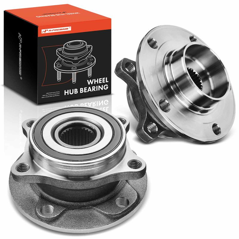 2x Front Wheel Bearing & Hub Assembly for Chrysler 200 2015-2017 Dodge Dart 2013-2016