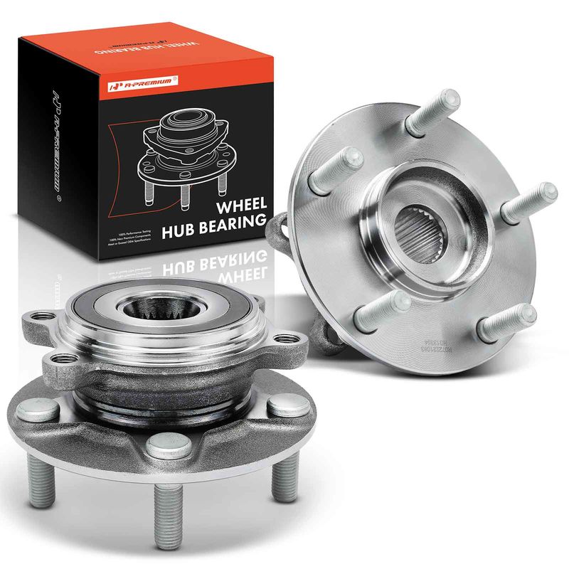 2x Front Wheel Bearing & Hub Assembly for Mazda 3 2014-2018 CX-3 2016-2020