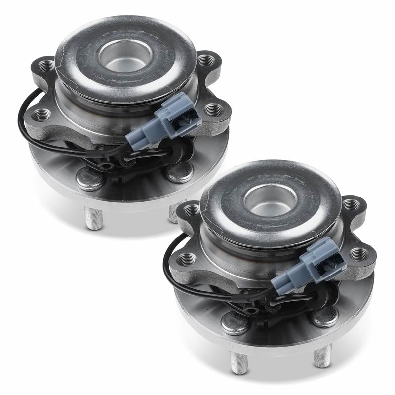 2x Front Wheel Bearing & Hub Assembly with ABS for Nissan Pathfinder Frontier Xterra