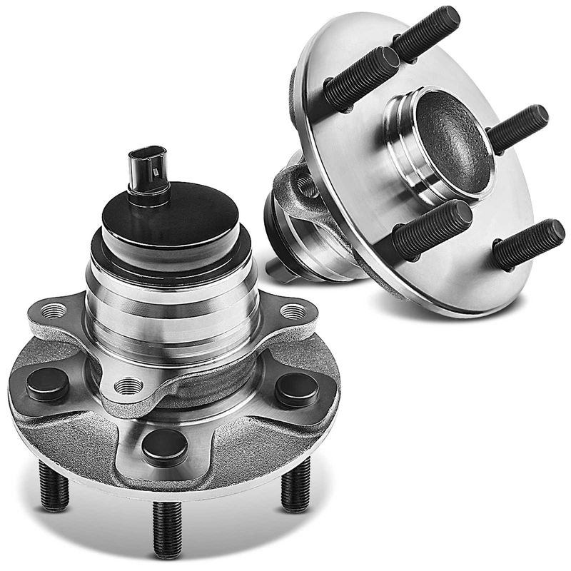 2x Front Wheel Bearing & Hub Assembly with ABS Sensor for Lexus LS460 2007-2017 V8 4.6L