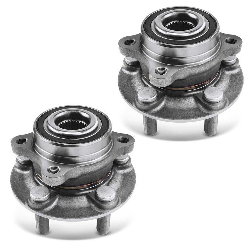 2x Rear Wheel Bearing & Hub Assembly for Lincoln MKZ AWD Ford Fusion 17-19 2.7L