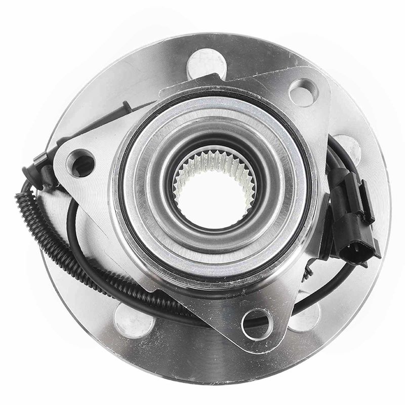 2x Front Wheel Bearing & Hub Assembly with ABS Sensor for Ram 1500 2012-2018 1500 Classic