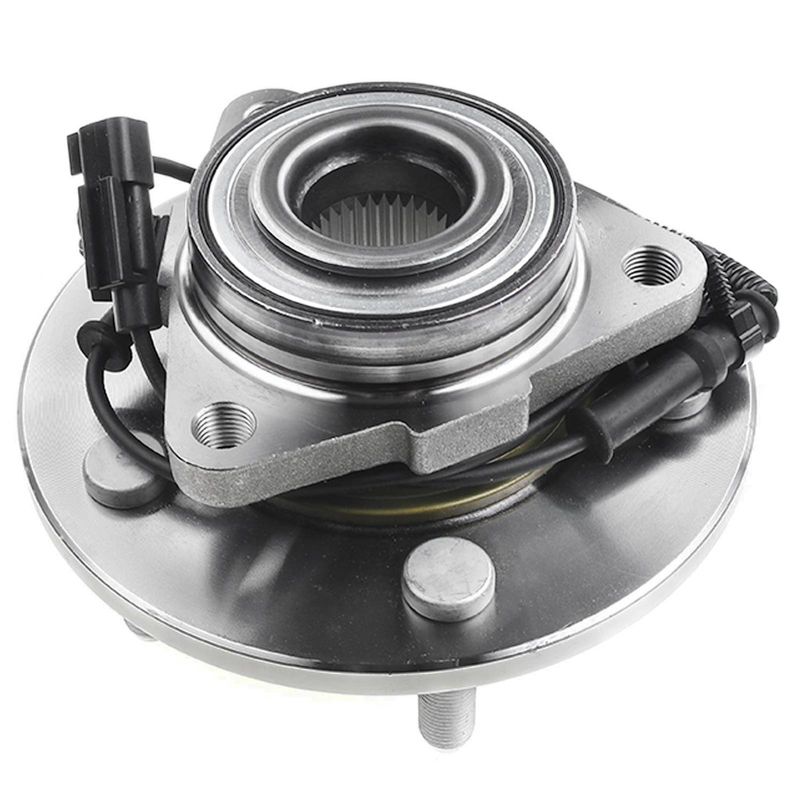 2x Front Wheel Bearing & Hub Assembly with ABS Sensor for Ram 1500 2012-2018 1500 Classic