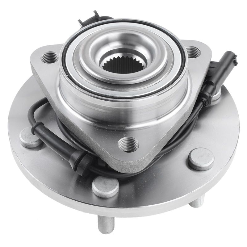 2x Front Wheel Bearing & Hub Assembly with ABS Sensor for Nissan Armada 2012-2015 Titan