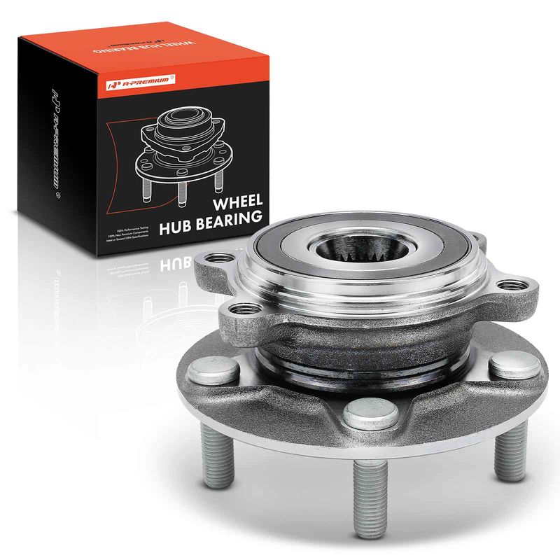 Front Driver or Passenger Wheel Bearing & Hub Assembly for Mazda 3 2014-2018 CX-3 16-20