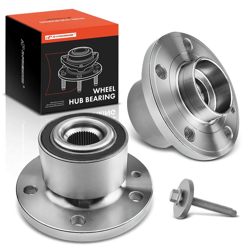 2x Front Wheel Bearing & Hub Assembly for Volvo S60 S80 V70 XC60 XC70