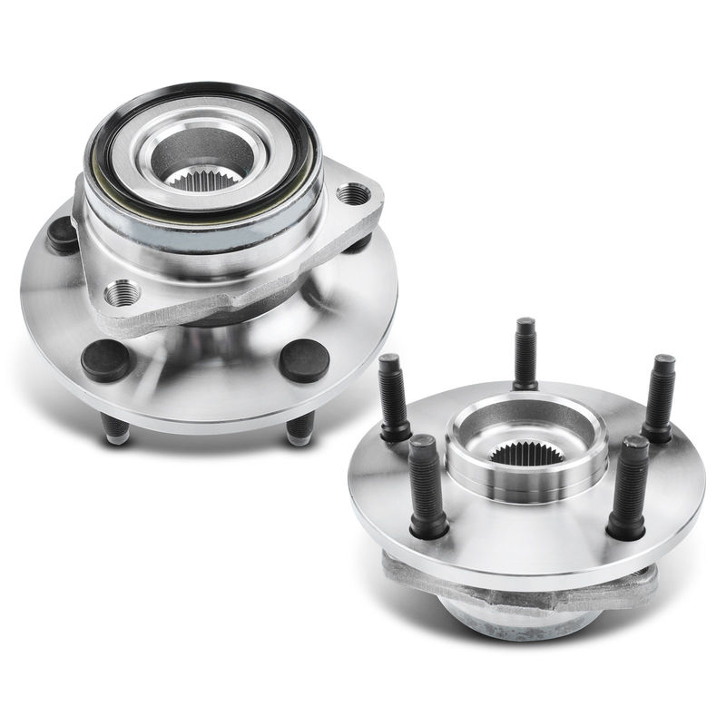 2x Front Wheel Bearing & Hub Assembly for Dodge Ram 1500 1994 1995 1996-1999 4WD