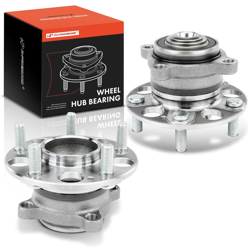 2x Rear Wheel Bearing & Hub Assembly for Honda Accord 2008-2012 TSX 2009-2014