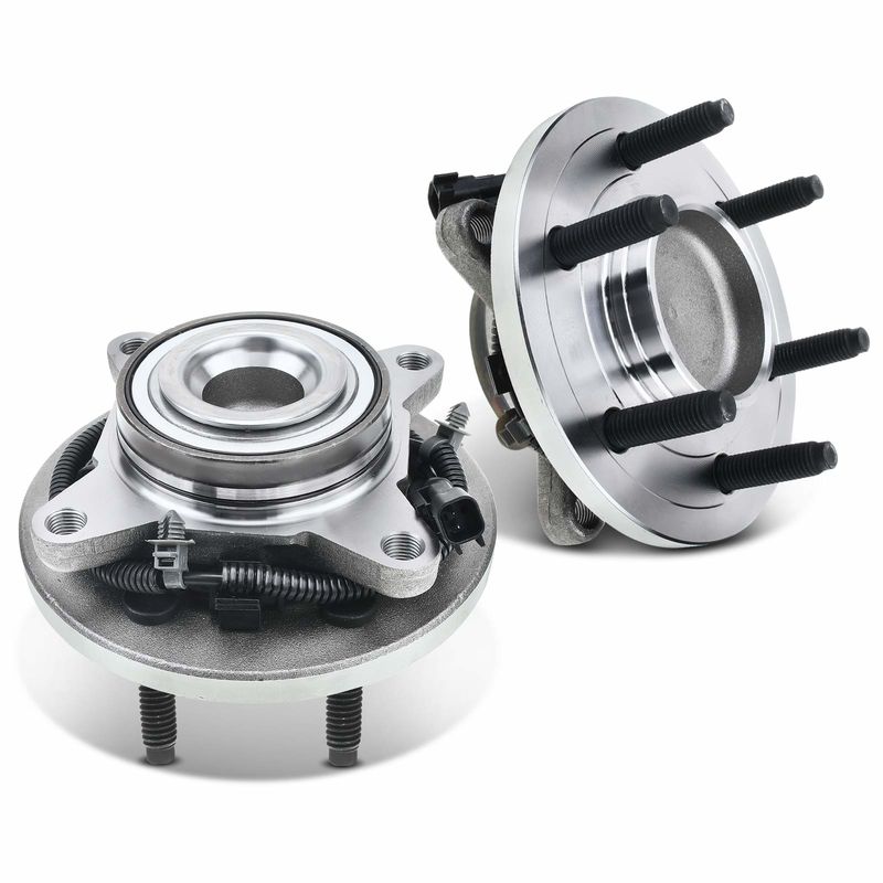 2x Front Wheel Bearing & Hub Assembly with ABS Sensor for Ford F-150 Expedition 2011-2014