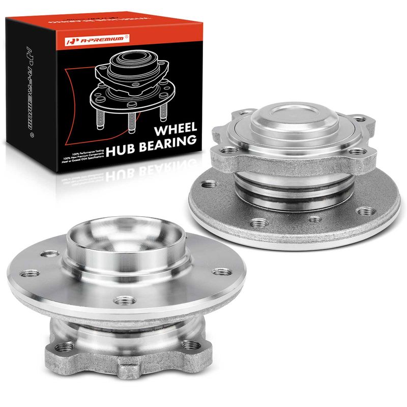 2x Front Wheel Bearing & Hub Assembly for BMW E46 E84 E82 323i 328i 335is X1 Z4