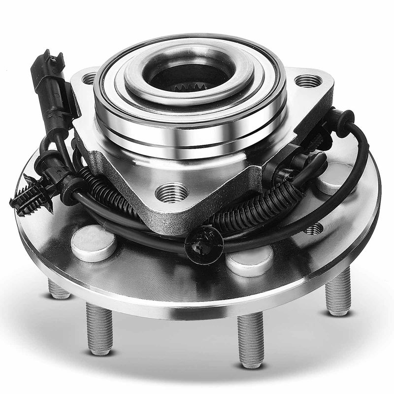 Front Driver or Passenger Wheel Bearing & Hub Assembly with ABS Sensor for Ram 1500 19-20