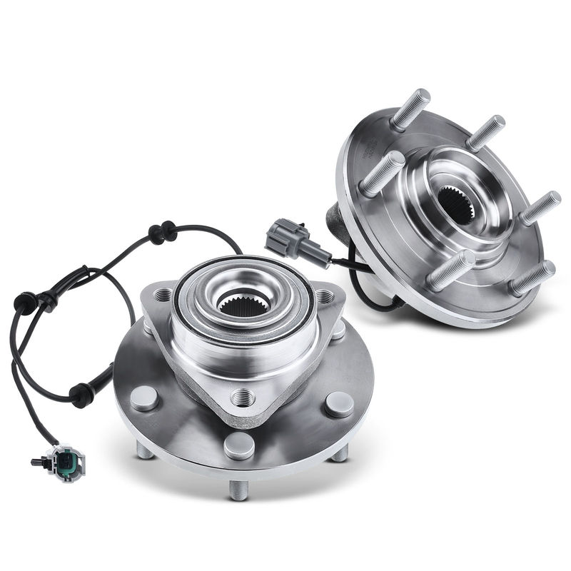 2x Front Wheel Bearing & Hub Assembly with ABS for Nissan Titan Armada 2008-2012 Infiniti
