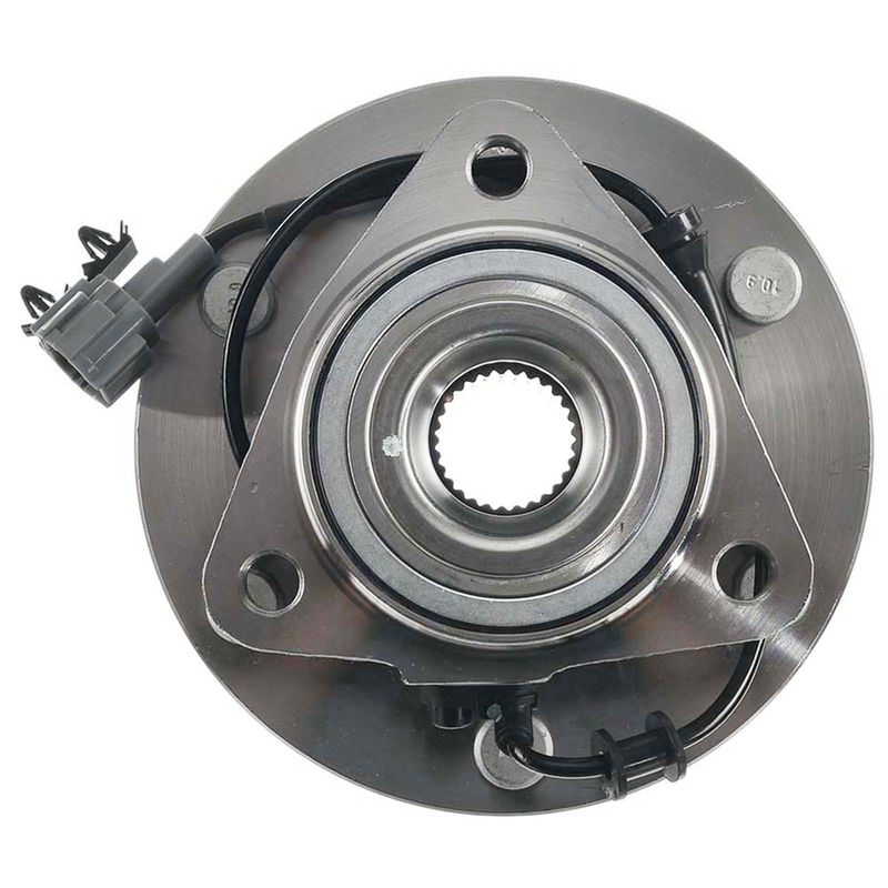 2x Front Wheel Bearing & Hub Assembly with ABS Sensor for Nissan Armada Titan Infiniti QX56
