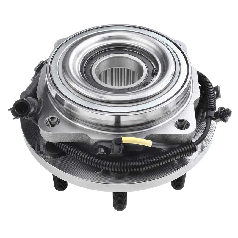 2x Front Wheel Bearing & Hub Assembly with ABS Sensor for Ford F-250 Super Duty 2005-2010