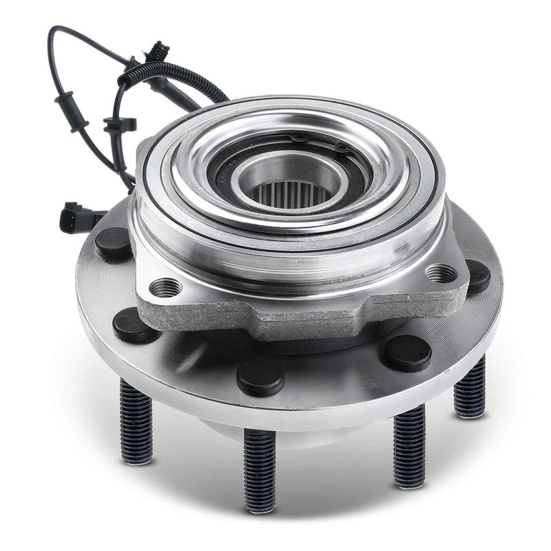 Front Driver or Passenger Wheel Bearing & Hub Assembly with ABS for Ford F-350 17-20 4WD