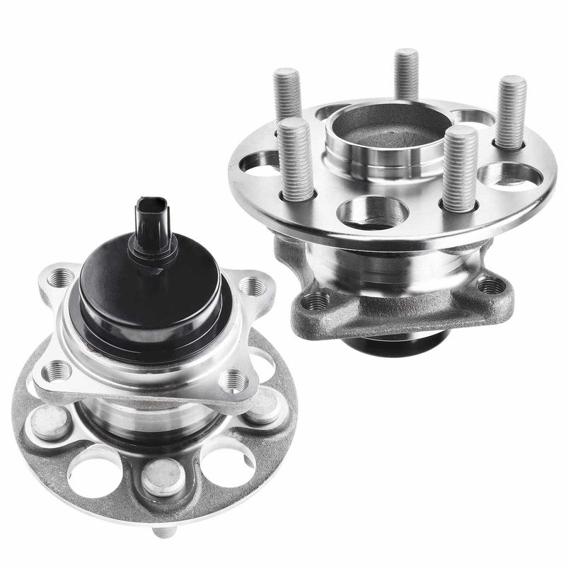 2x Rear Wheel Bearing & Hub Assembly with ABS Sensor for Toyota Prius Prime Lexus CT200h