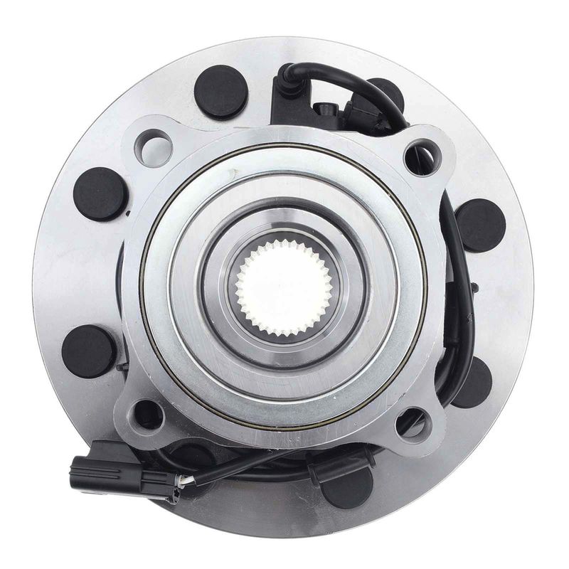 2x Front Wheel Bearing & Hub Assembly with ABS Sensor for Dodge Ram 2500 3500 2003-2005 4WD