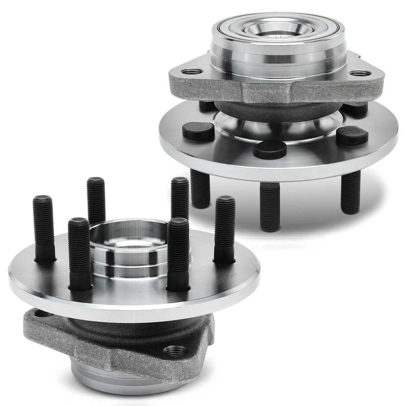 2x Front Wheel Bearing & Hub Assembly for Dodge Dakota 1997-2004 Durango 4WD