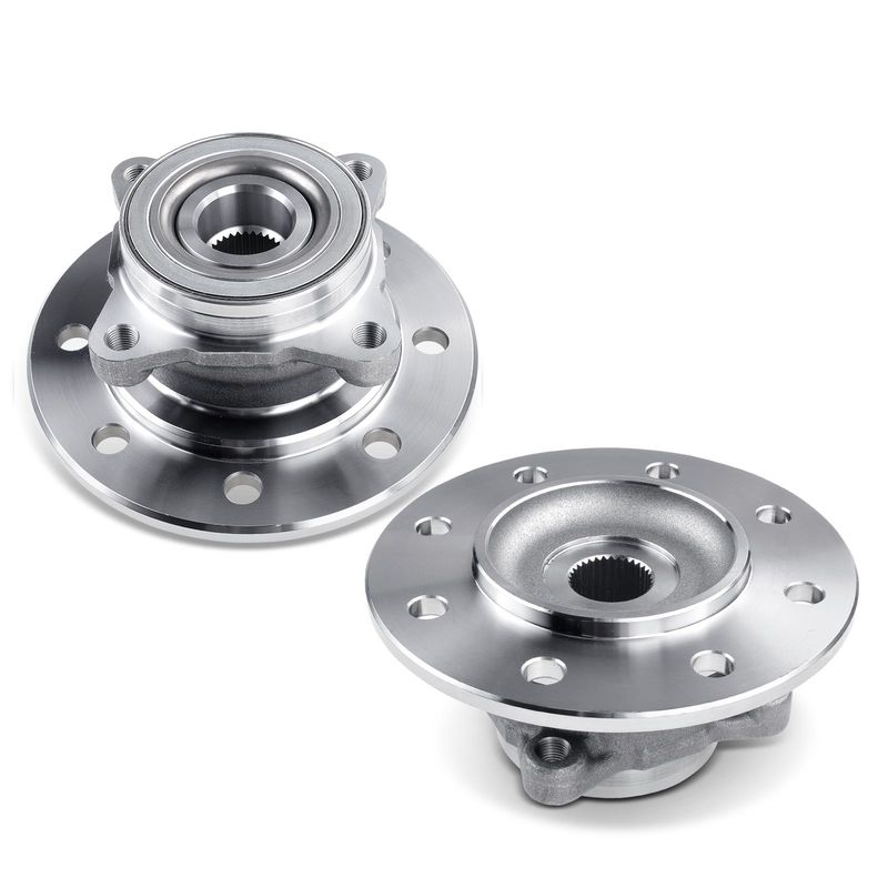 2x Front Wheel Bearing & Hub Assembly for Chevrolet GMC K2500 K3500 1988-1994