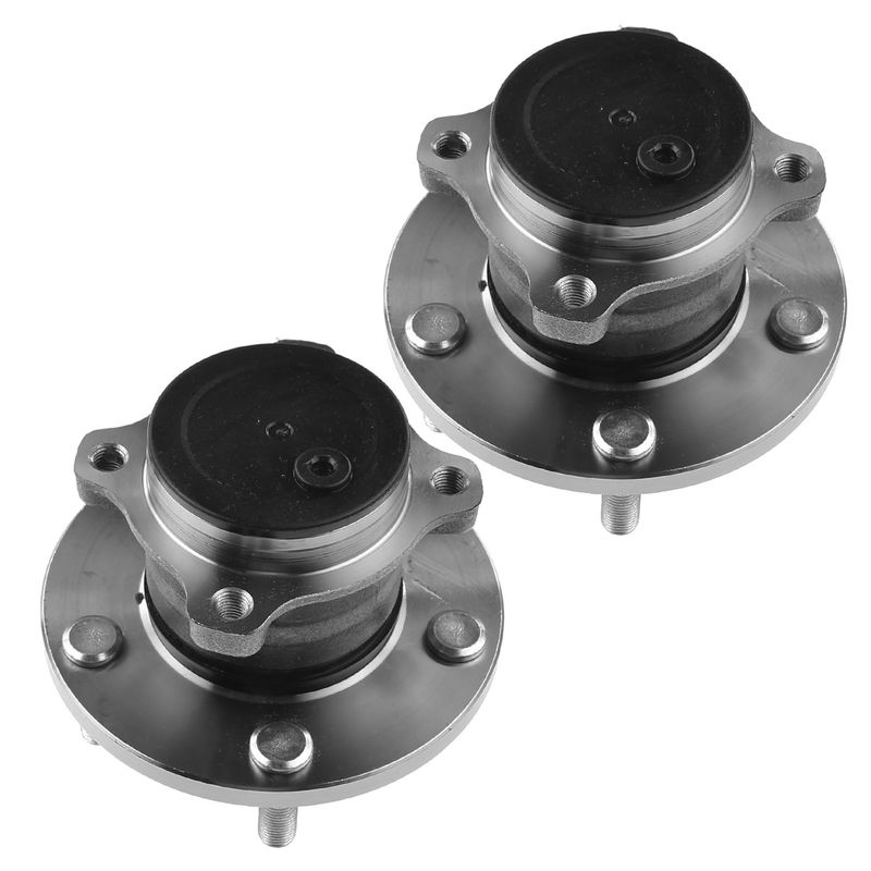 2x Rear Wheel Bearing & Hub Assembly for Mazda 3 2004-2008 w/o Anti-lock Brakes