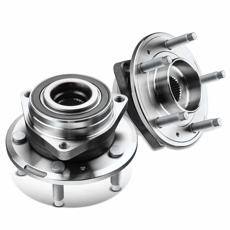 2x Front Wheel Bearing & Hub Assembly for Chevrolet Equinox GMC Terrain 5 Lug