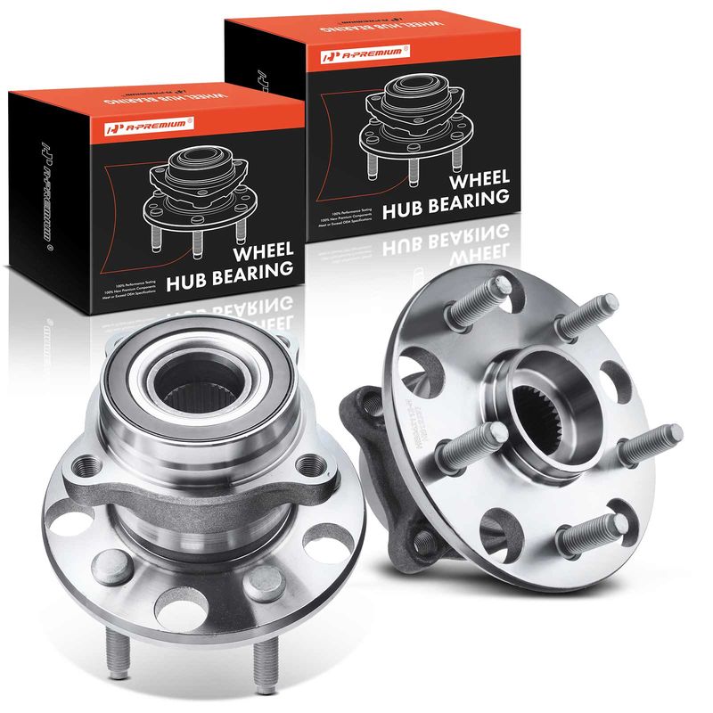 2x Rear Wheel Bearing & Hub Assembly for Lexus IS250 IS350 GS300 GS350 GS460