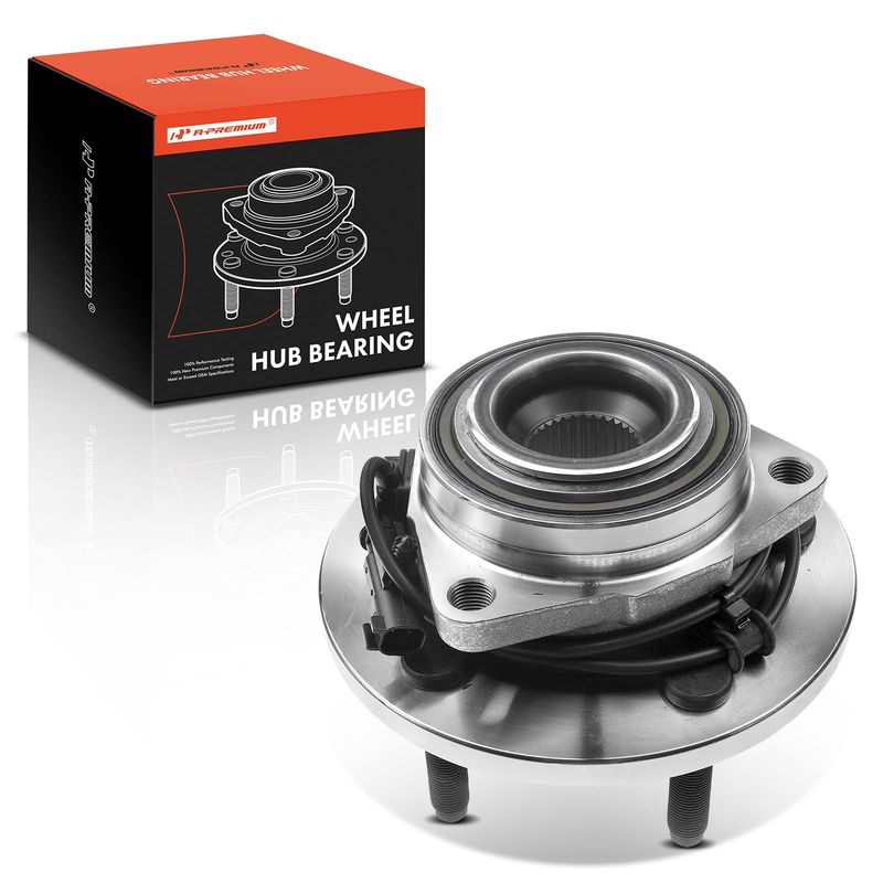 Front Driver or Passenger Wheel Bearing & Hub Assembly with ABS for Dodge Durango 06-09