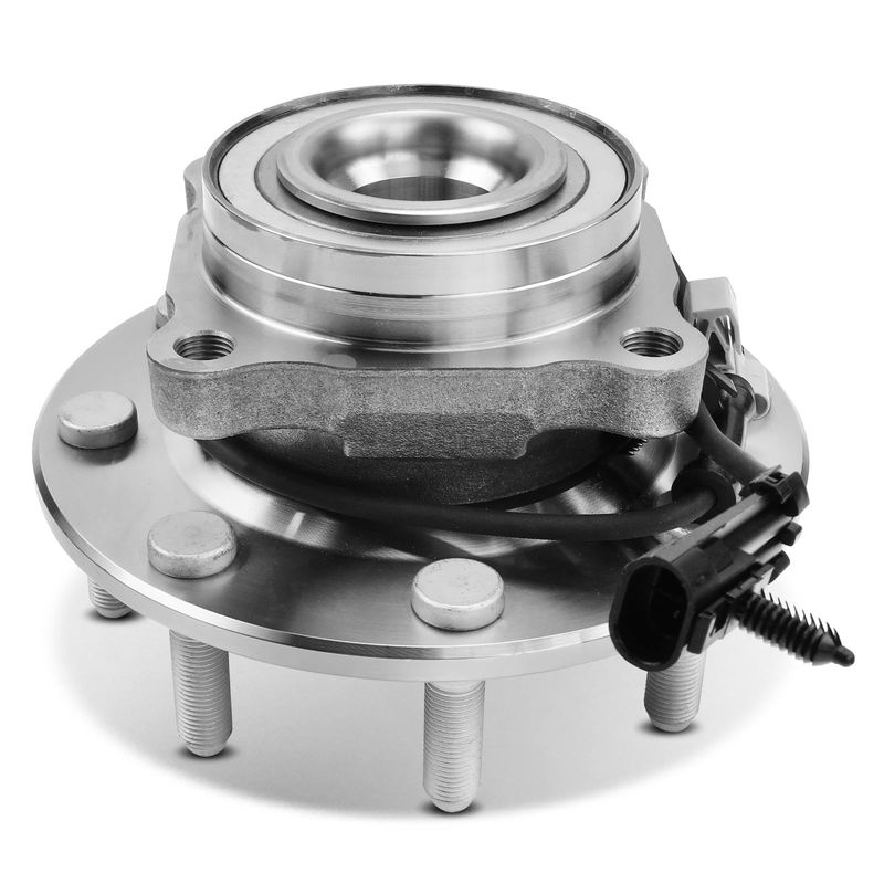 Front Driver or Passenger Wheel Bearing & Hub Assembly for Chevy Silverado 3500 GMC RWD