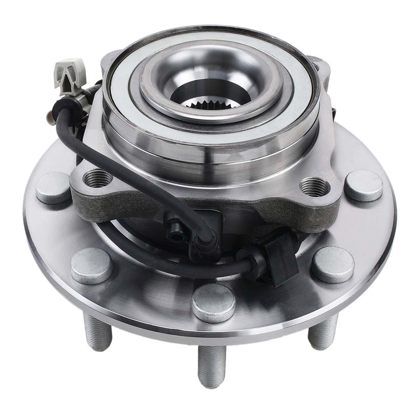 Front Driver or Passenger Wheel Bearing & Hub Assembly for Chevy Silverado 3500 GMC RWD