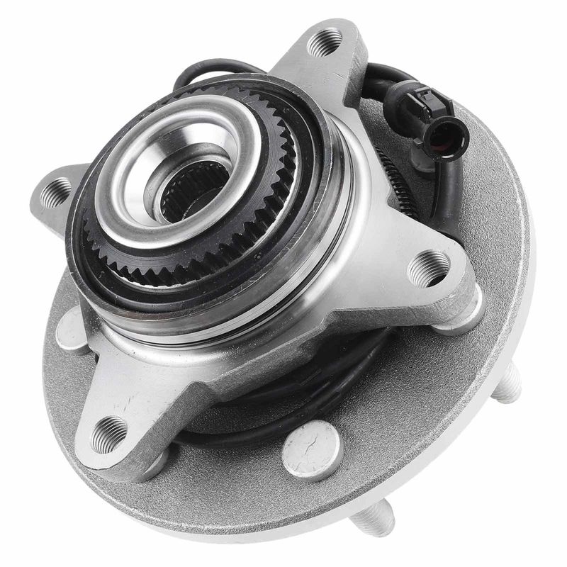 Front Driver or Passenger Wheel Bearing & Hub Assembly with ABS for Ford F-150 04-05 4.2L