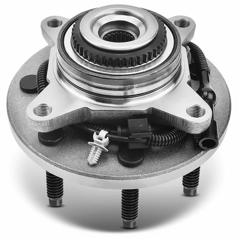 Front Driver or Passenger Wheel Bearing & Hub Assembly with ABS Sensor for Ford F-150 09-10