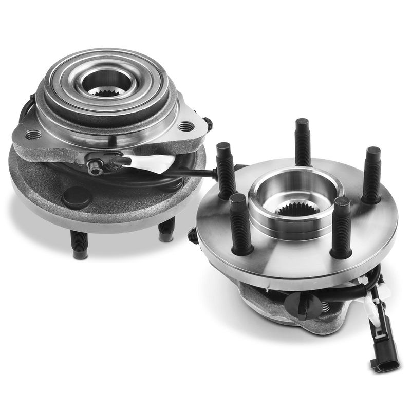 2x Front Wheel Bearing & Hub Assembly with ABS Sensor for Ford Ranger 2009-2011 Mazda B4000