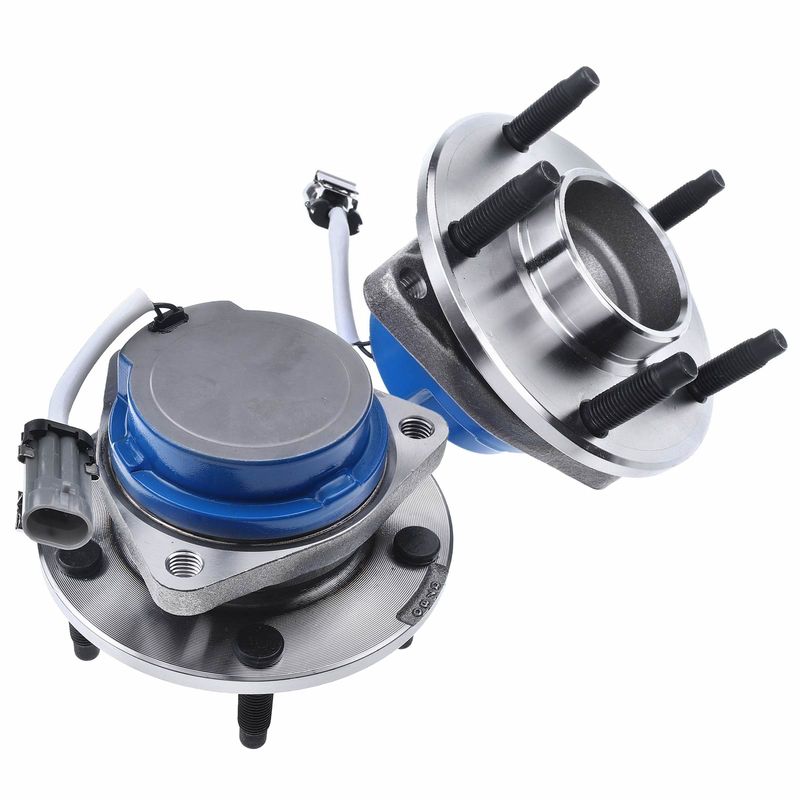 2x Front Wheel Bearing & Hub Assembly with ABS Sensor for Chevy Corvette 97-08 Cadillac XLR