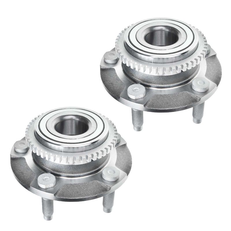 2x Front Wheel Bearing & Hub Assembly for Ford Mustang 94-04 4-Wheel ABS RWD