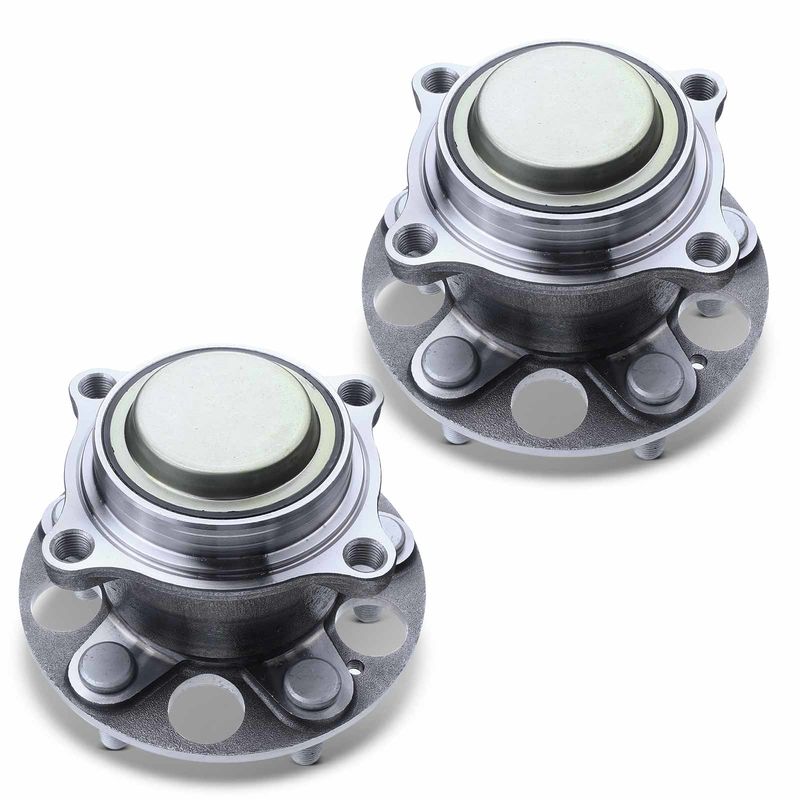 2x Rear Wheel Bearing & Hub Assembly for Acura MDX 2014 2015 2016 FWD