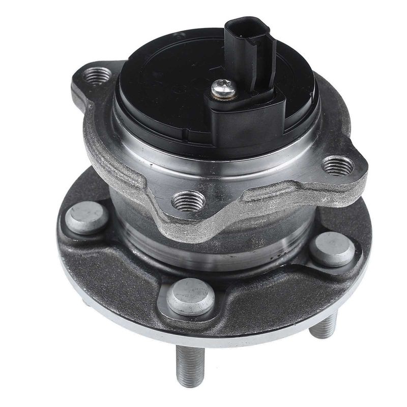 Rear Driver or Passenger Wheel Bearing & Hub Assembly with ABS Sensor for Ford Focus 14-18