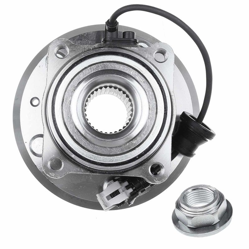 2x Rear Wheel Bearing & Hub Assembly with ABS Sensor for Chevy Equinox 07-09 Equinox XL-7