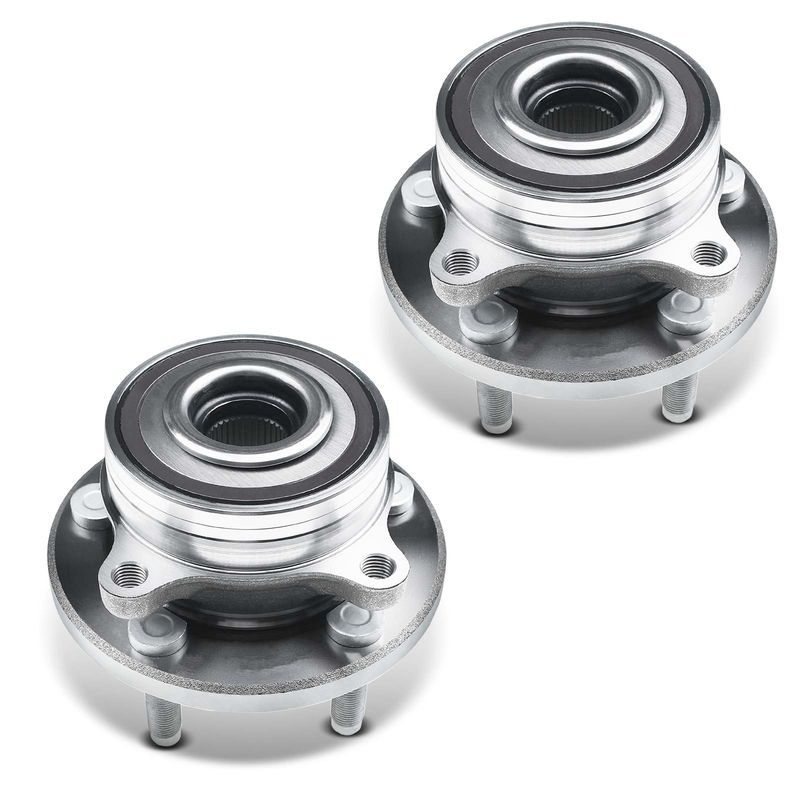 2x Front Wheel Bearing & Hub Assembly for Ford Taurus 2013-2019 3.5L