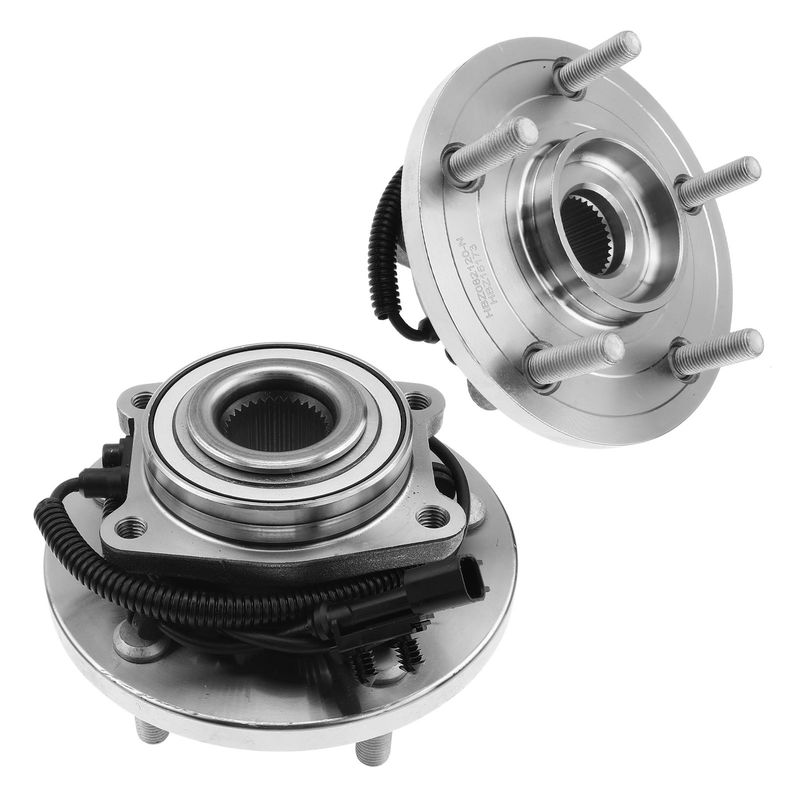 2x Front Wheel Bearing & Hub Assembly with ABS Sensor for Chrysler Pacifica 2017-2020