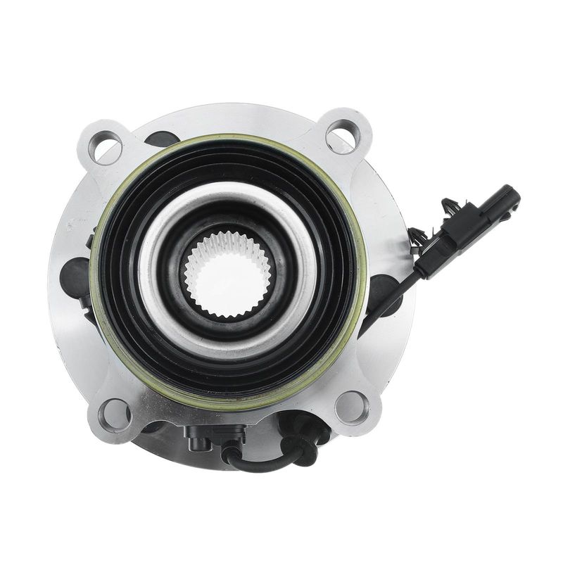 2x Front Wheel Bearing & Hub Assembly with ABS Sensor for Nissan Titan XD 2016-2019 4WD